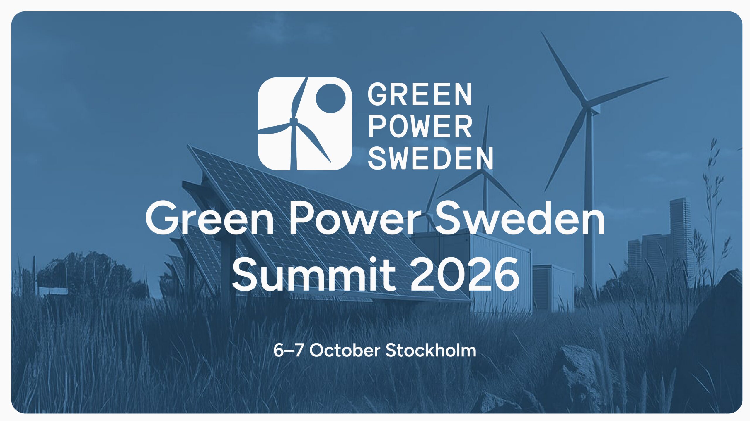 Green Power Sweden Summit 2026